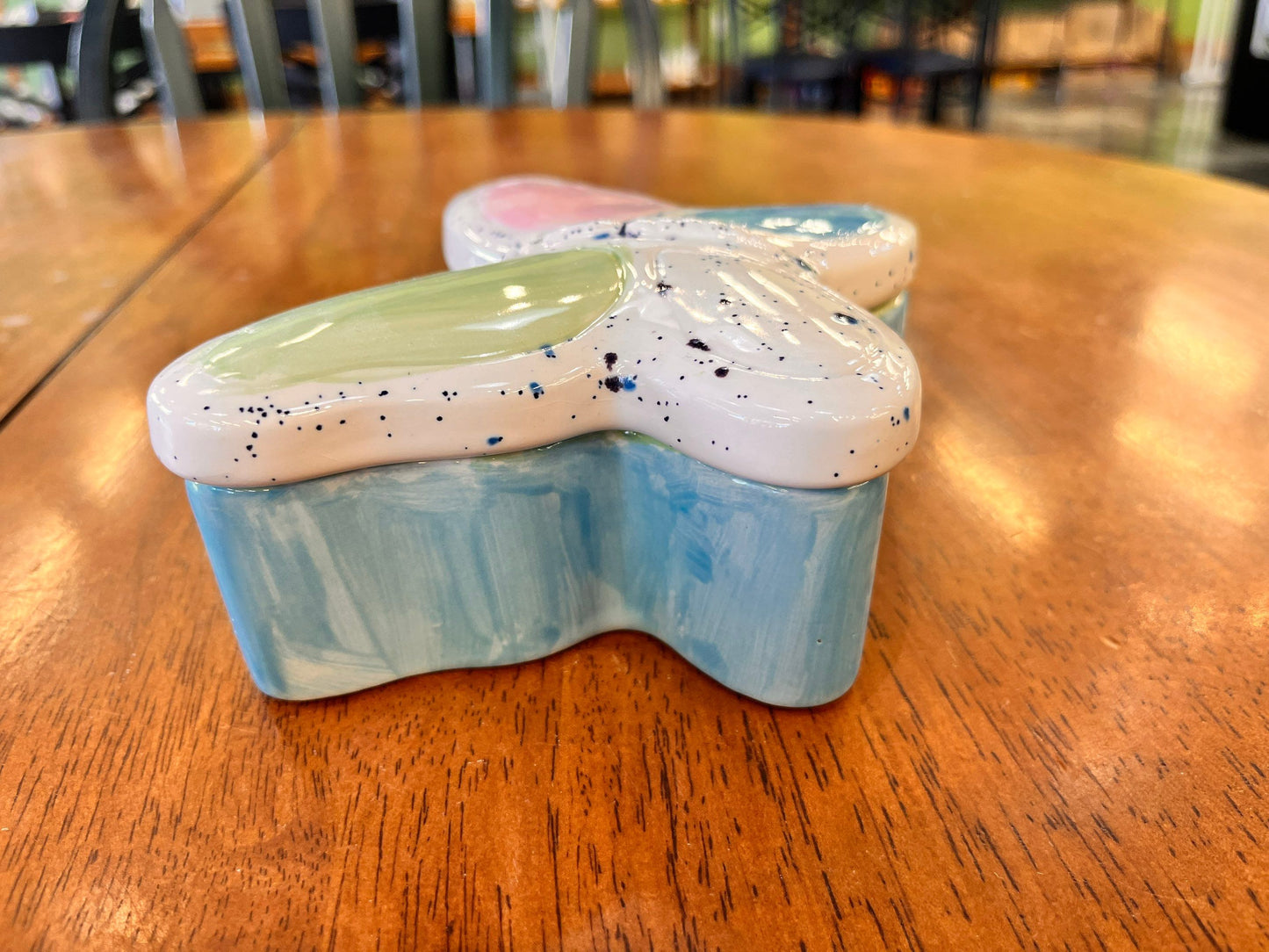 Multi-Colored Butterfly Box
