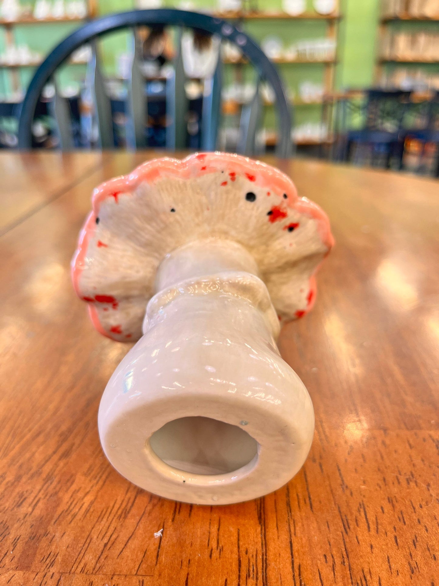 Pink Mushroom Figure