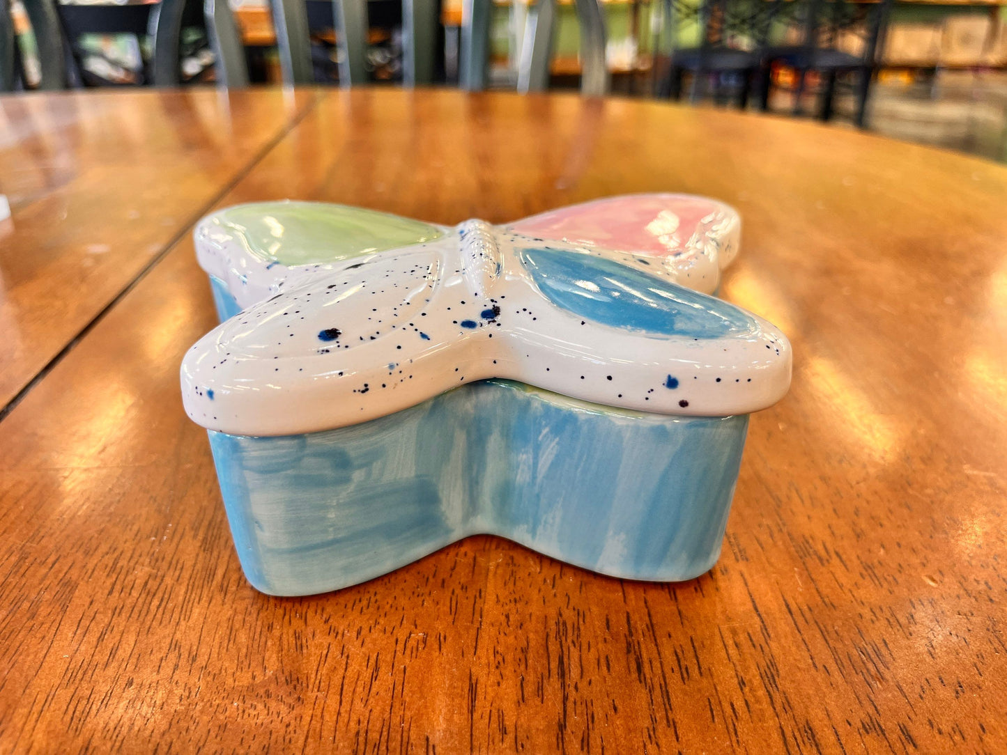 Multi-Colored Butterfly Box