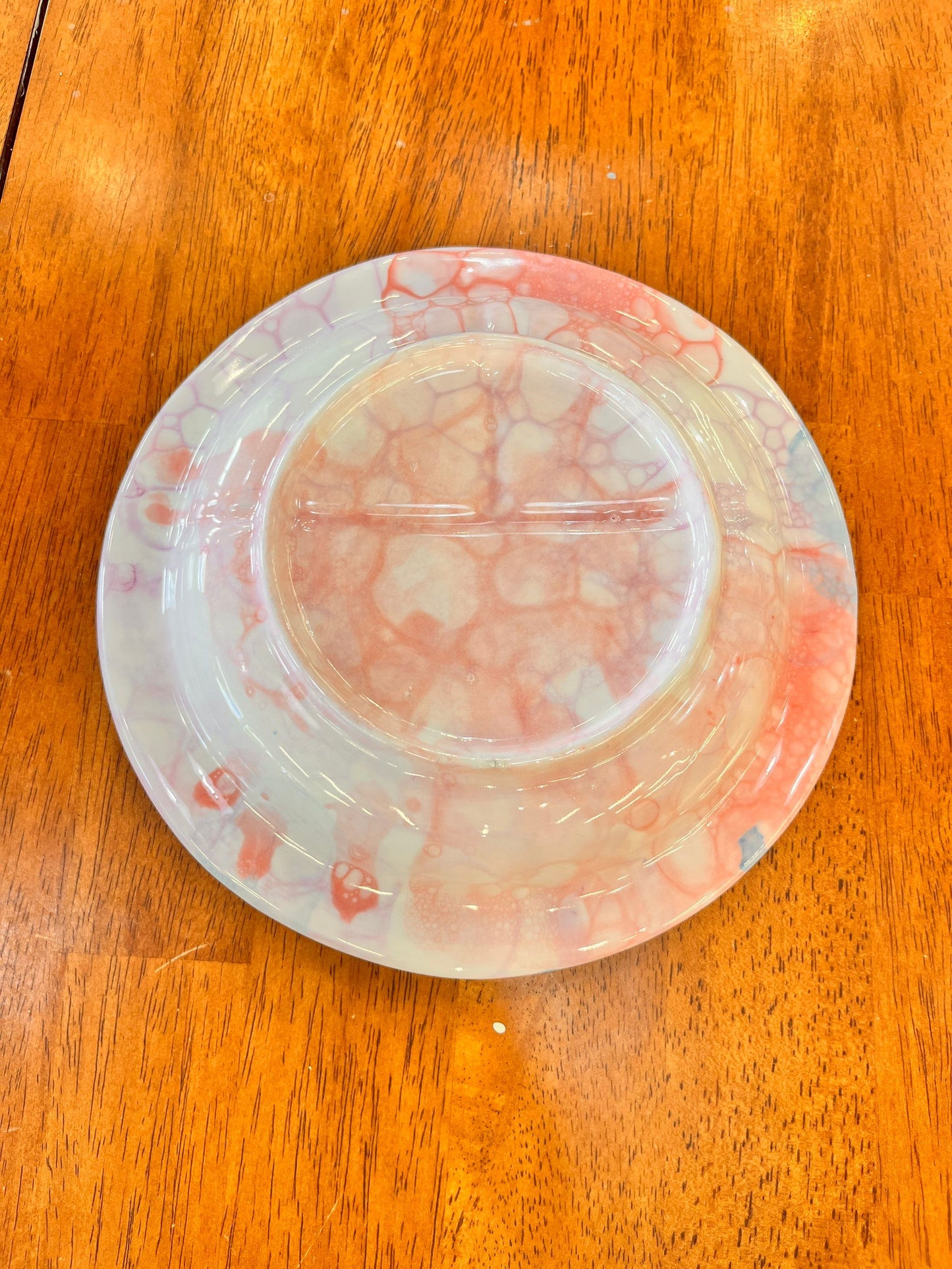 Bubble Design Tri Section Plate