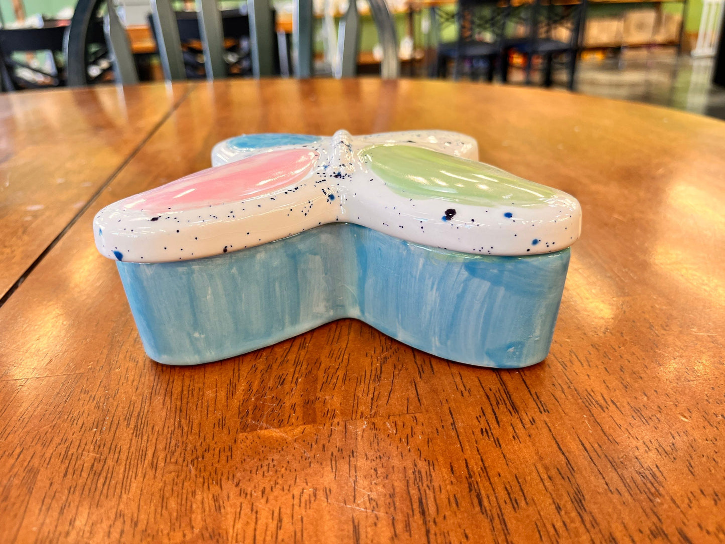 Multi-Colored Butterfly Box
