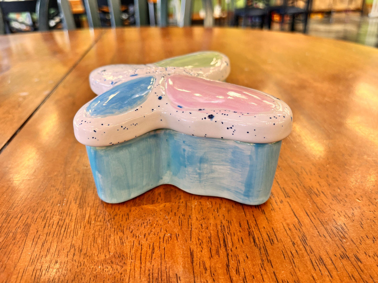 Multi-Colored Butterfly Box