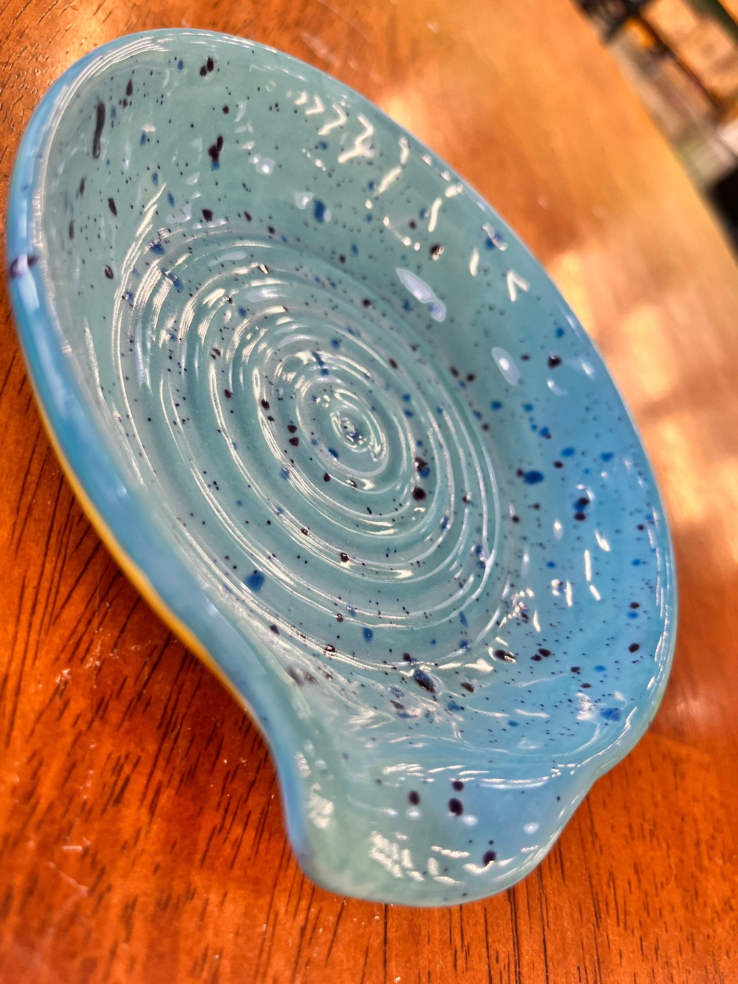 Blue Spoon Rest