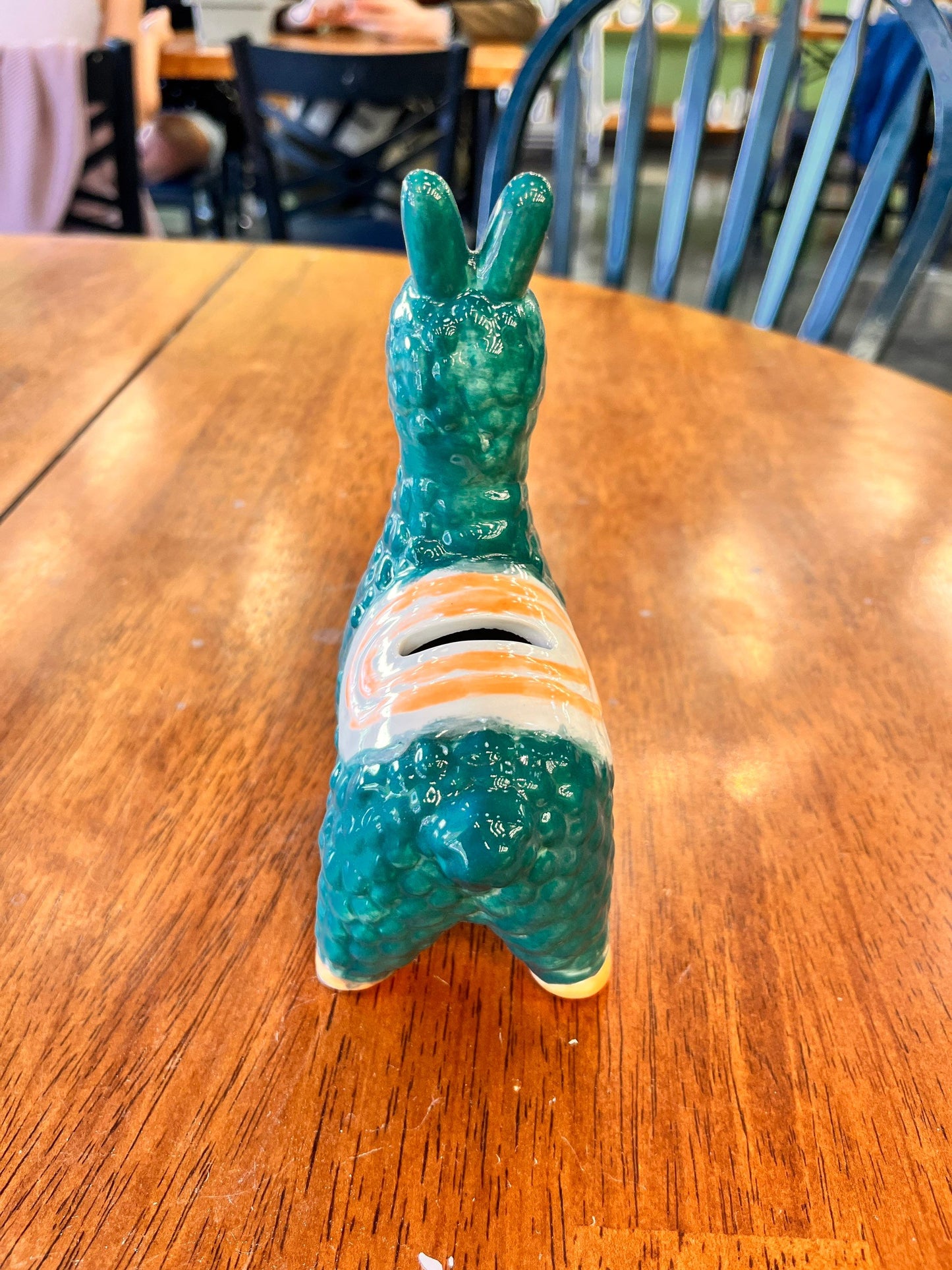 Blue Llama Coin Bank