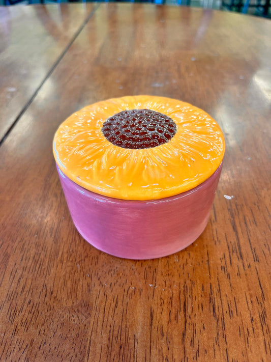 SunFlower Round Box