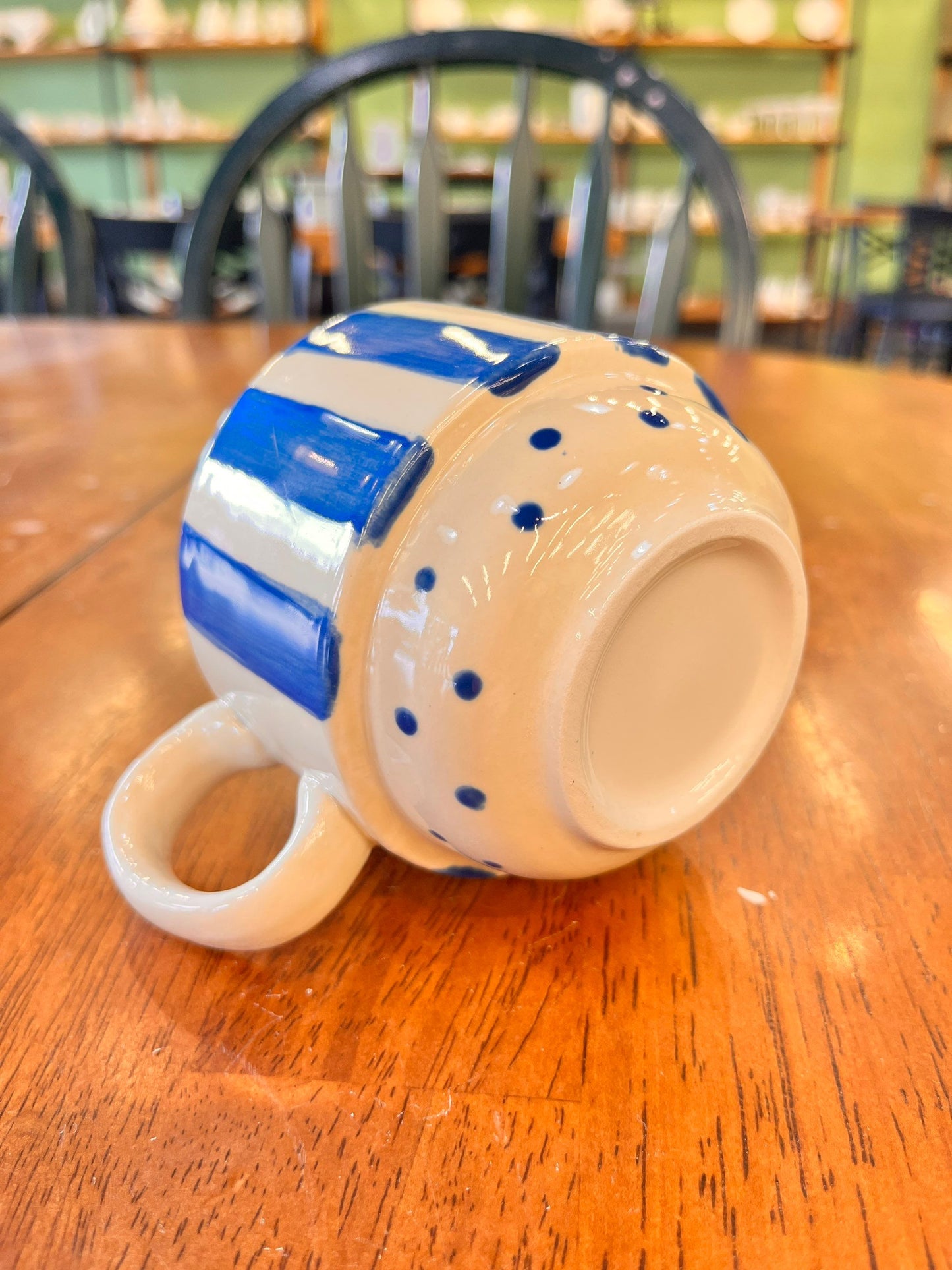 Blue Stacking Mug